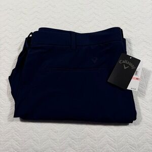 Callaway‎ Mens Golf Shorts Navy Blue Stretch Performance 40W x 7 Inseam NWT